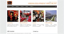 Desktop Screenshot of gbeindustrial.com