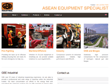 Tablet Screenshot of gbeindustrial.com